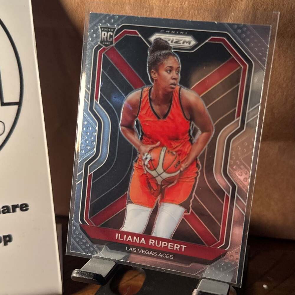 2021 Panini Prizm WNBA #100 Iliana Rupert Rookie Las Vegas Aces NM